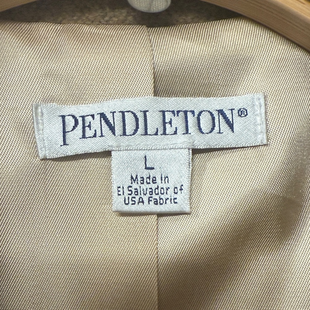Pendleton Women's Multicolor Striped Trench Coat - Picture 2 of 3